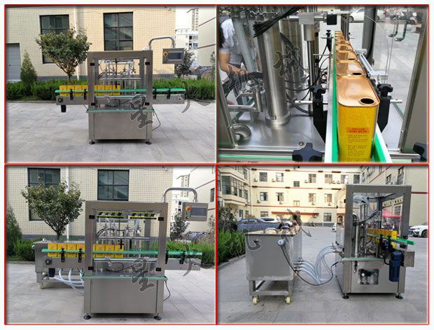星火茶油灌装设备厂家山茶油灌装机设备细节实拍